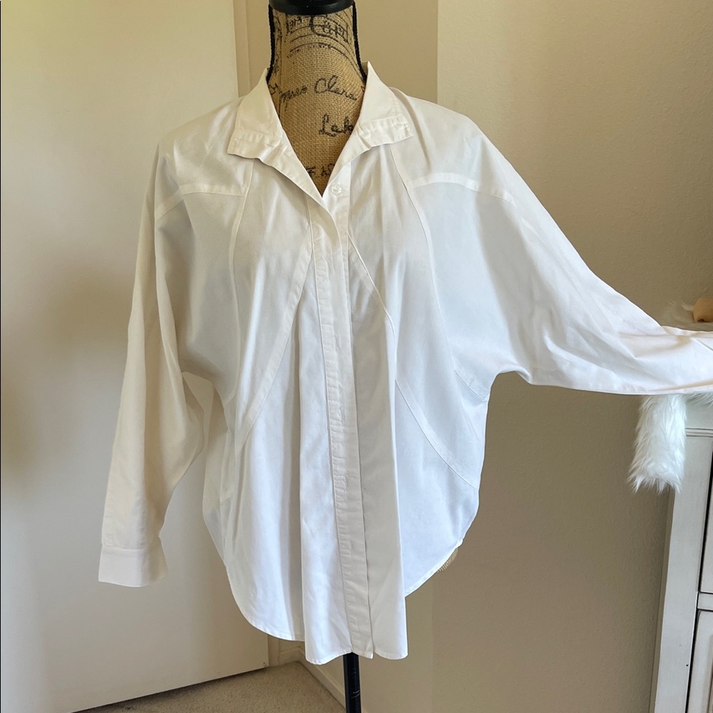 Elegant White Women's Top